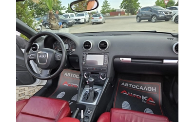 Audi A3 CABRIO/2.0TDI-140кс/АВТОМАТ/S-LINE/LED/NAVI - автомобили, коли, обяви за нови и употребявани 12