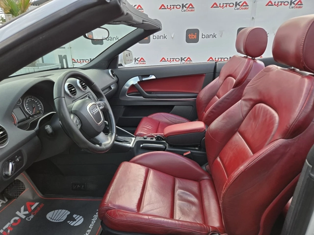 Audi A3 CABRIO/2.0TDI-140кс/АВТОМАТ/S-LINE/LED/NAVI - автомобили, коли, обяви за нови и употребявани 6