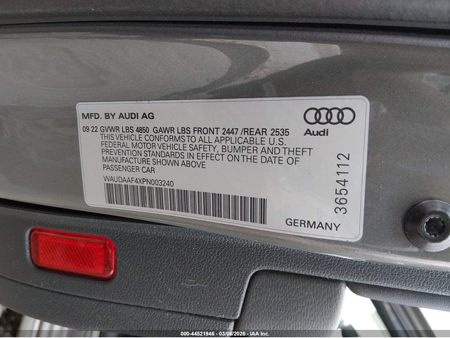 Audi A4 2.0L I-4 DI, DOHC, VVT, TURBO, 261HP All Wheel Drive - автомобили, коли, обяви за нови и употребявани 8