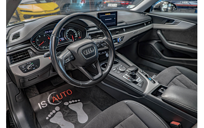 Audi A4 2.0TDI/Quattro/Distronic/Blind Assist/Lane Assist/Подгрев/Панорама/PDC/F1 - автомобили, коли, обяви за нови и употребявани 6