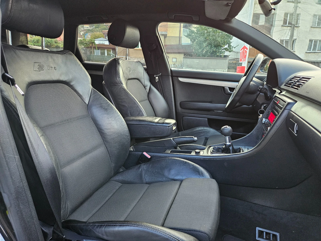 Audi A4 2.0 S-LINE/KOJA/6skorosti - автомобили, коли, обяви за нови и употребявани 12