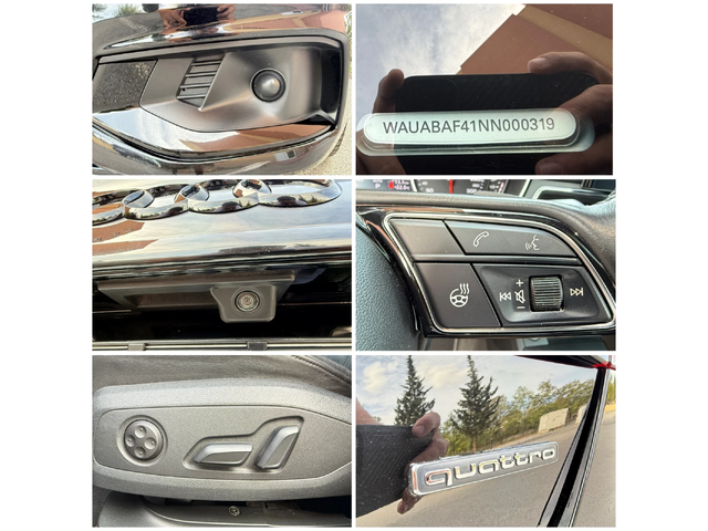 Audi A4 QUATTRO* DISTRONIC* 63ХИЛ.КМ* УНИКАЛНА* FULL* LED - автомобили, коли, обяви за нови и употребявани 15