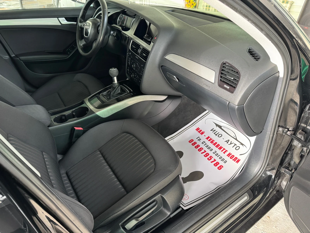 Audi A4 2.0 TDI-143k.c.6ckop.HABИ, ЕВРО 5В! - автомобили, коли, обяви за нови и употребявани 11