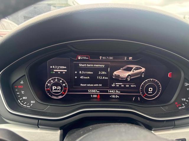 Audi A4 Technik * S-Line * 1 СОБСТВЕНИК * 2 KЛЮЧА - автомобили, коли, обяви за нови и употребявани 8