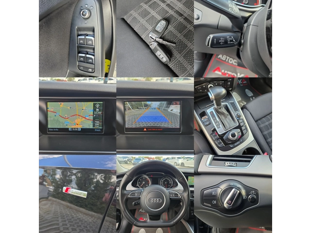 Audi A4 2.0TDI-177кс= АВТОМАТ= S-LINE= ПОДГРЕВ= КАМЕРА - автомобили, коли, обяви за нови и употребявани 15