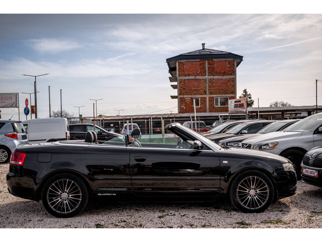 Audi A4 S-line Cabrio 2.0TDI 140k. - автомобили, коли, обяви за нови и употребявани 4