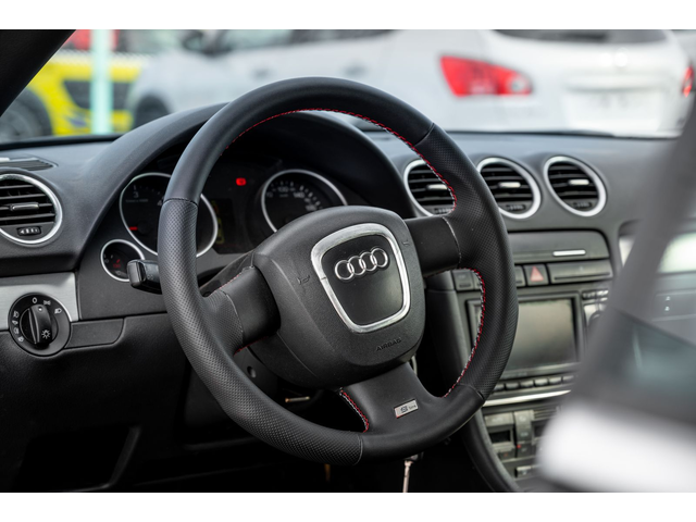 Audi A4 S-line Cabrio 2.0TDI 140k. - автомобили, коли, обяви за нови и употребявани 5