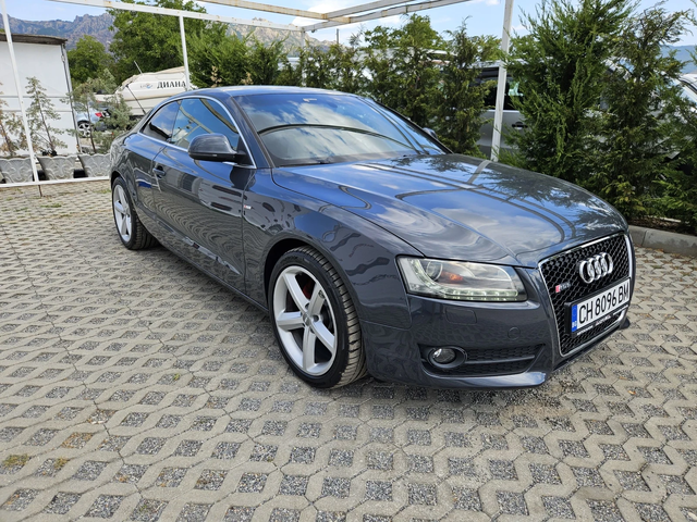 Audi A5 3.0ТDI-239кс= 4х4= S-LINE= B&O= OБСЛУЖЕНА!= LED - автомобили, коли, обяви за нови и употребявани 1