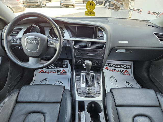 Audi A5 2.0T-211кс= АВТОМАТ= 166.000km= SPORTBACK= NAVI - автомобили, коли, обяви за нови и употребявани 11