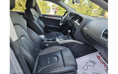 Audi A5 2.0T-211кс= АВТОМАТ= 166.000km= SPORTBACK= NAVI - автомобили, коли, обяви за нови и употребявани 14