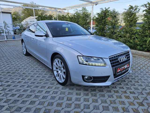 Audi A5 2.0T-211кс= АВТОМАТ= 166.000km= SPORTBACK= NAVI - автомобили, коли, обяви за нови и употребявани 1
