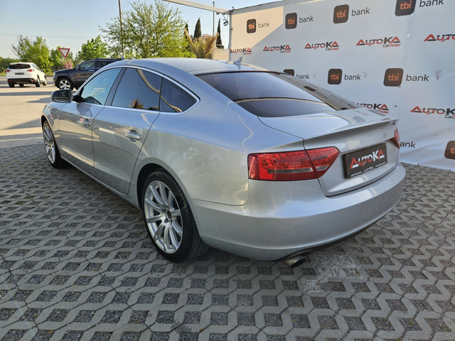 Audi A5 2.0T-211кс= АВТОМАТ= 166.000km= SPORTBACK= NAVI - автомобили, коли, обяви за нови и употребявани 4
