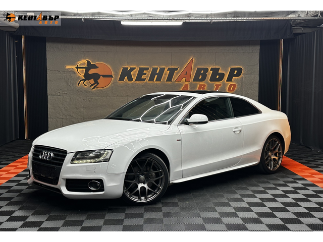 Audi A5 3.0d 240 к.с./реални км/панорама - автомобили, коли, обяви за нови и употребявани 0