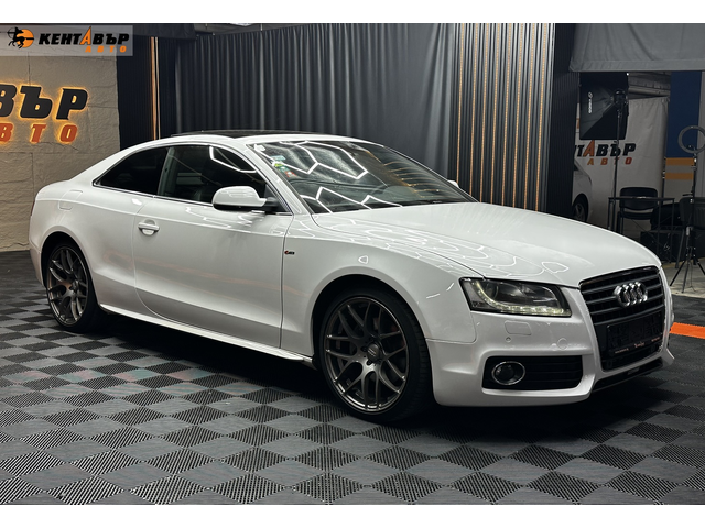 Audi A5 3.0d 240 к.с./реални км/панорама - автомобили, коли, обяви за нови и употребявани 3