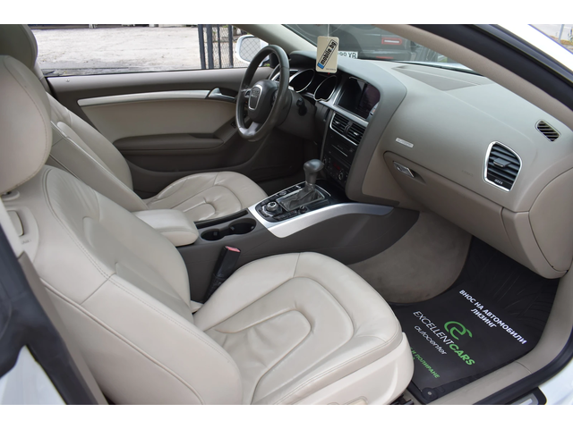 Audi A5 2.0T* COUPE* WHITE-PEARL - автомобили, коли, обяви за нови и употребявани 11