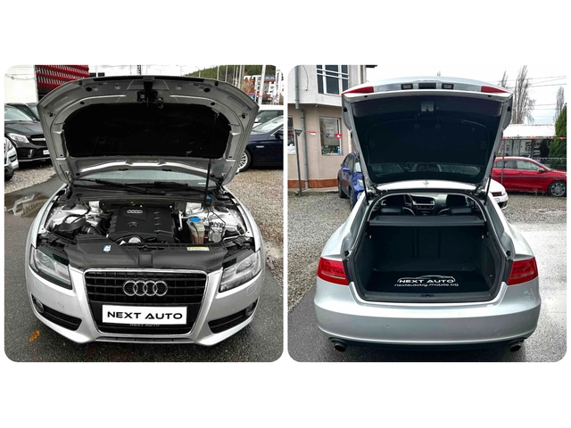 Audi A5 2.0TFSI 211HP SPORTBACK NAVI EURO5B - автомобили, коли, обяви за нови и употребявани 14