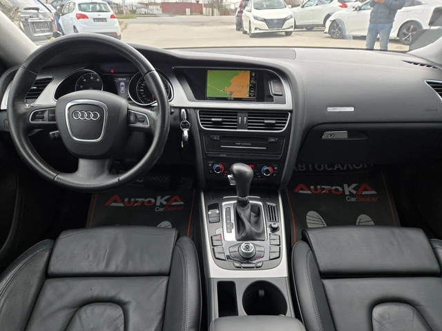 Audi A5 2.0Т-211кс= АВТОМАТ= 4Х4= 166.000км= НАВИ= КОЖА - автомобили, коли, обяви за нови и употребявани 11