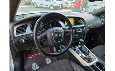 Audi A5 3.0TDI-239кс= 3хS-LINE= DISTRONIC= B&O= КАМЕРА - автомобили, коли, обяви за нови и употребявани 7