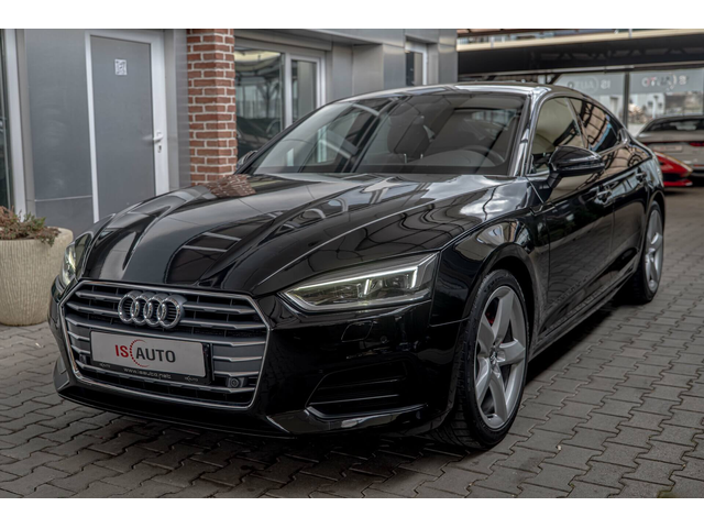 Audi A5 Sportback/2.0TDI/Sline/Ambient/Virtual/Подгрев/PDC/F1 - автомобили, коли, обяви за нови и употребявани 0