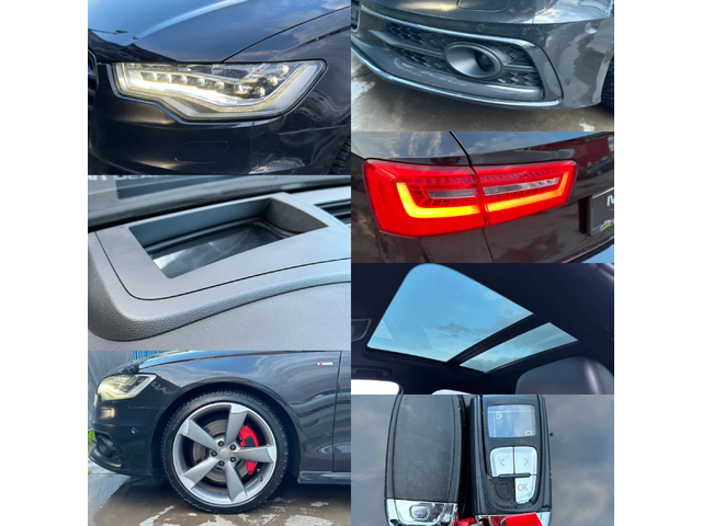 Audi A6 3.0BiTDi* SLINE* LED* QUATTRO* - автомобили, коли, обяви за нови и употребявани 15