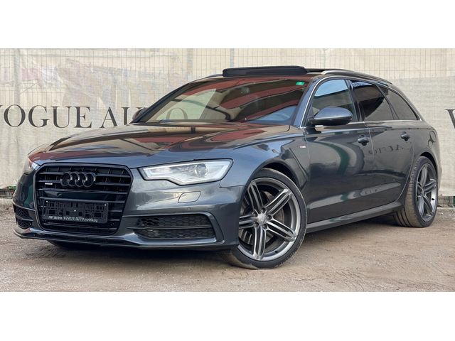 Audi A6 3.0BiTDI* S-line* BOSE* PANO* KeylessGo - автомобили, коли, обяви за нови и употребявани 0