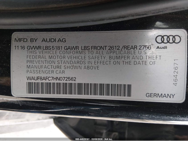 Audi A6 2.0L I-4 DI, DOHC, VVT, TURBO, 252HP All Wheel Drive - автомобили, коли, обяви за нови и употребявани 8