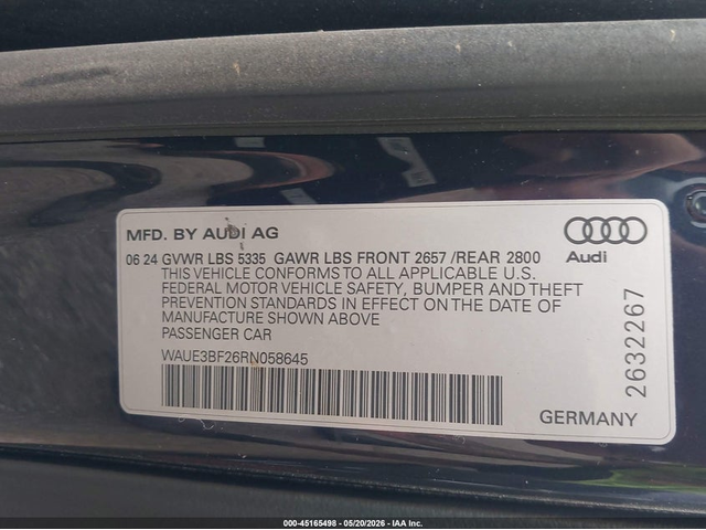 Audi A6 2.0L I-4 DI, DOHC, VVT, TURBO, 261HP All Wheel Drive - автомобили, коли, обяви за нови и употребявани 8