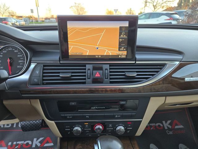 Audi A6 3.0TDI= АВТОМАТ= 4Х4= DISTRONIC= NIGHT VISION= LED - автомобили, коли, обяви за нови и употребявани 15