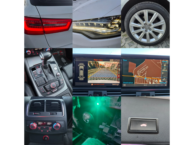 Audi A6 2.0TDI-177кс= АВТОМАТ= FULL LED= 180CAM= ЕЛ.БАГАЖН - автомобили, коли, обяви за нови и употребявани 16