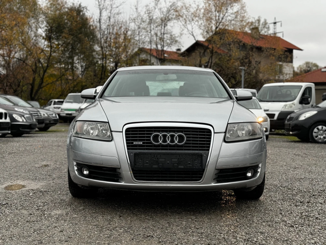 Audi A6 3.0TDI QUATTRO 224kc Кожа - автомобили, коли, обяви за нови и употребявани 1
