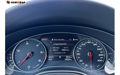 Audi A6 3.0d 313к.с./Bi turbo/S-line/Реални км/Внос от Германия/ГАРАНЦИЯ ОТ КЕНТАВЪР - автомобили, коли, обяви за нови и употребявани 15