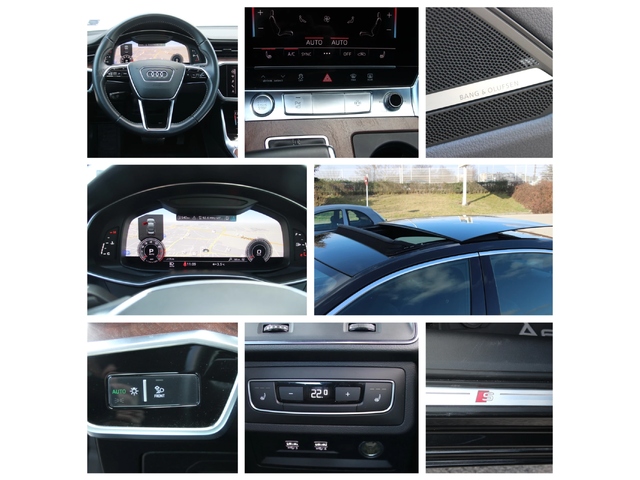 Audi A6 3.0 HYBRID QUATRO S-LINE  EURO 6 - автомобили, коли, обяви за нови и употребявани 12
