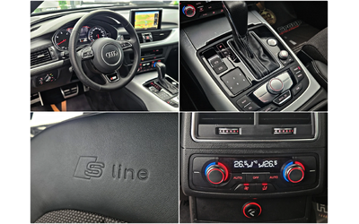 Audi A6 ! S-LINE/MATRIX/GERMANY/NIGHT/CAMERA/ПОДГРЕВ/BOSE/ - автомобили, коли, обяви за нови и употребявани 12