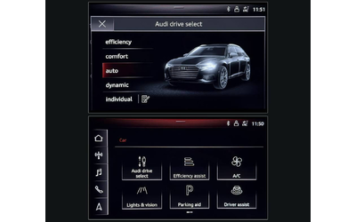 Audi A6 40TDI/Sline/Drive Select/Distronic/Подгрев - автомобили, коли, обяви за нови и употребявани 11