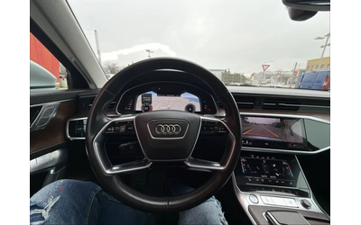 Audi A6 40TDI* Sline* Digital* Панорама* Реални* Км - автомобили, коли, обяви за нови и употребявани 12