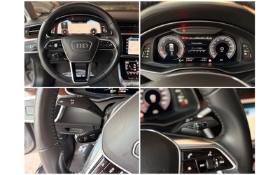 Audi A6 50Tdi= Quattro= S-line= HUD= Distronic= Keyless Go - автомобили, коли, обяви за нови и употребявани 14