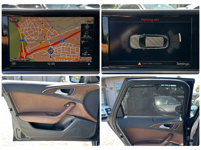 Audi A6 3.0D 245HP DISTRONIC KEYLESS ЩОРИ EU5B - автомобили, коли, обяви за нови и употребявани 14