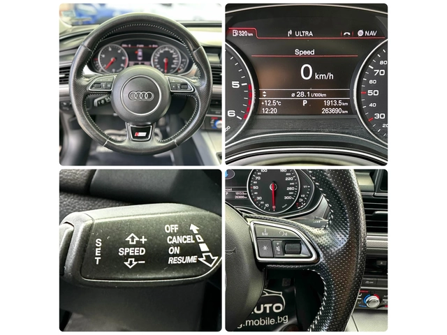 Audi A6 3.0TDI 245HP QUATTRO ОБДУХВАНЕ EURO 5A - автомобили, коли, обяви за нови и употребявани 12
