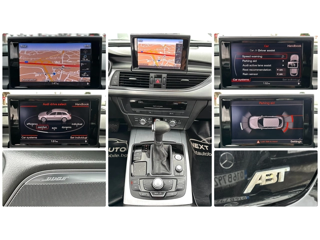 Audi A6 3.0Bi-TDI 313HP ABT S LINE PANO BOSE - автомобили, коли, обяви за нови и употребявани 12