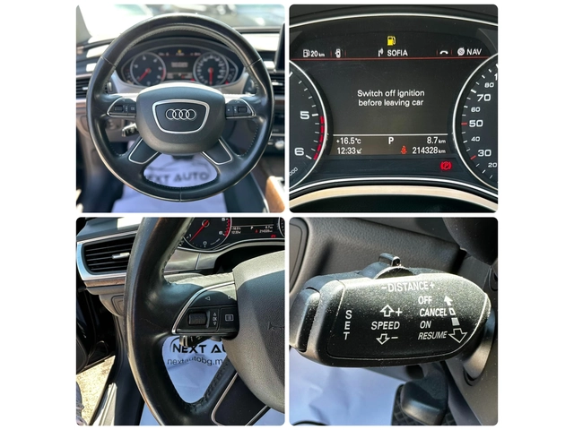 Audi A6 3.0D 245HP DISTRONIC KEYLESS ЩОРИ EU5B - автомобили, коли, обяви за нови и употребявани 13
