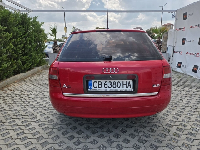 Audi A6 2.8i-193кс= ГАЗ= КЛИМАТРОНИК= НАПЪЛНО ОБСЛУЖЕН - автомобили, коли, обяви за нови и употребявани 3
