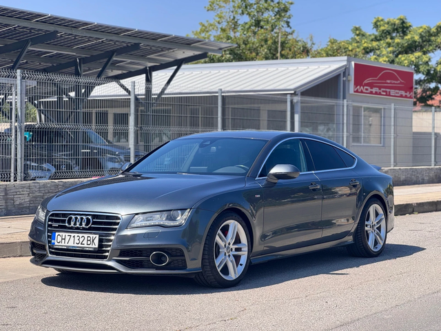 Audi A7 3.0TDI S-Line 245кс * ПЕРФЕКТЕН* - автомобили, коли, обяви за нови и употребявани 0