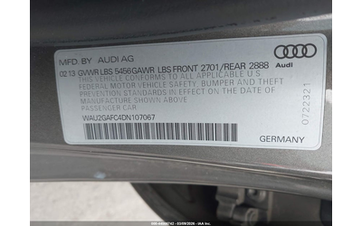 Audi A7 3.0L V-6 DI, DOHC, VVT, SUPERCHARGER, 310HP All Wheel Drive - автомобили, коли, обяви за нови и употребявани 8