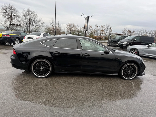 Audi A7 RS7 -Sline-Sport Paket-Navi-8скорости-Подгряване-! - автомобили, коли, обяви за нови и употребявани 6