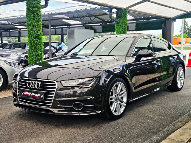 Audi A7 MATRIX/S-LINE/САМОПАРКИРАНЕ/DISTR/САМERA/ПАМЕТ/LIZ - автомобили, коли, обяви за нови и употребявани 0