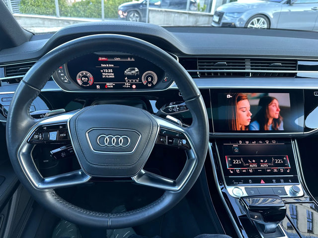 Audi A8 50 TDI 3xS-Line LASER BLACK EDITION Exclusive - автомобили, коли, обяви за нови и употребявани 12