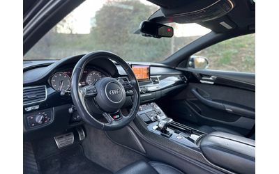 Audi A8 LONG* S8 PACK* CARBON* BOSE* 360* LED* PANO - автомобили, коли, обяви за нови и употребявани 6