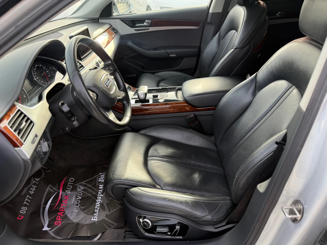 Audi A8 4.2TDI* 2013г* LONG* 210.000KM* Топ Състояние* - автомобили, коли, обяви за нови и употребявани 5