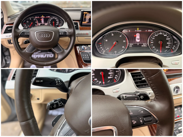 Audi A8 4.2TDI= QUATTRO= 3XTV= EXCLUSIVE= DISTRONIC= BOSE= - автомобили, коли, обяви за нови и употребявани 13