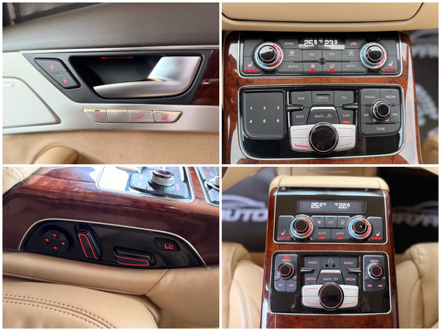 Audi A8 4.2TDI= QUATTRO= 3XTV= EXCLUSIVE= DISTRONIC= BOSE= - автомобили, коли, обяви за нови и употребявани 15